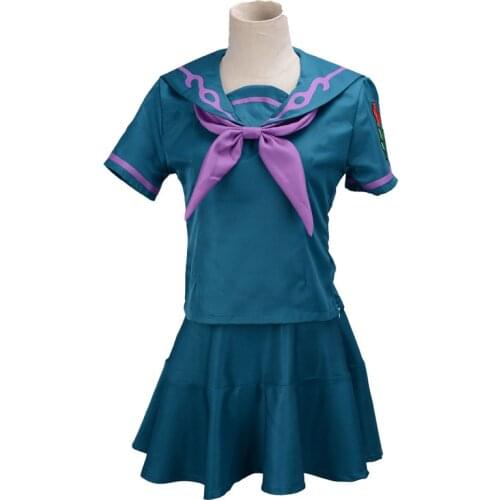 JoJos Bizarre Adventure Cosplay Costume Yamagishi Yukako Uniforms Women Dresses Sailor Suits JOJO Outfits Full Set Custom 11