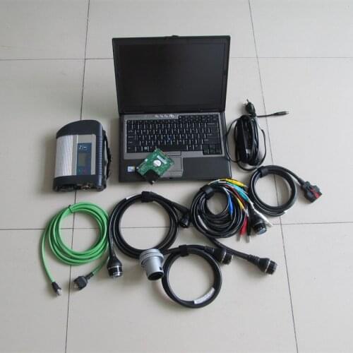 Mb star c4 with d630 laptop with hdd 2020.12 newest software multiplexer all cables full set ready to use multi languages
