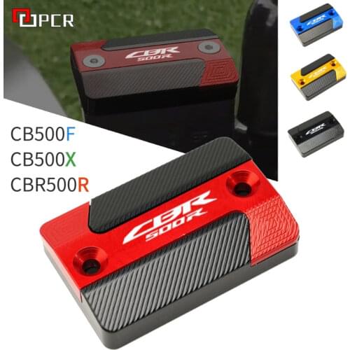 Motorbike Front Brake Fluid Reservoir Cover Cap For HONDA CBR500R CBR500 R CBR 500R CBR 500 R 2013-2020