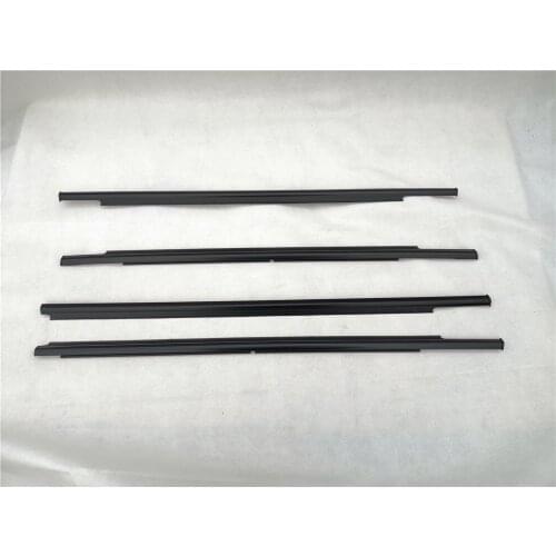 Glass outer layering Car Door Weatherstrip Moulding Trim Window Seal Belt For Mitsubishi Outlander CW4W CW5W CW6W 2006-2012