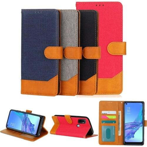 New Etui Case for OPPO A55 A54 A53s A53 A52 A5s A5 S Cover Flip Leather Wallet Book For OPPO A 5 52 53 54 55 Phone Case Hoesje