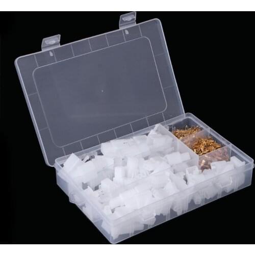 OOTDTY 40 sets 2.8mm 2/3/4/6 Way/pin Electrical Connector Kits Male Female socket plug for Motorcycle Car ect