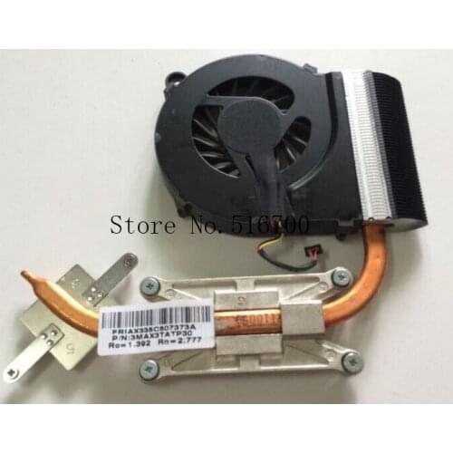 Original For HP CQ42 CQ62 G42 G62 cooling heatsink 609229-001 606573-001 FOR GL40 GM45 chipset