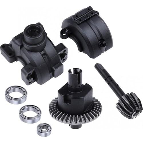 Front Rear Gear Box Complete Set Drive & Differential Gearbox for 1/10 HSP 94123 /94106 /94107 /94170 /94108 /94111 RC Car