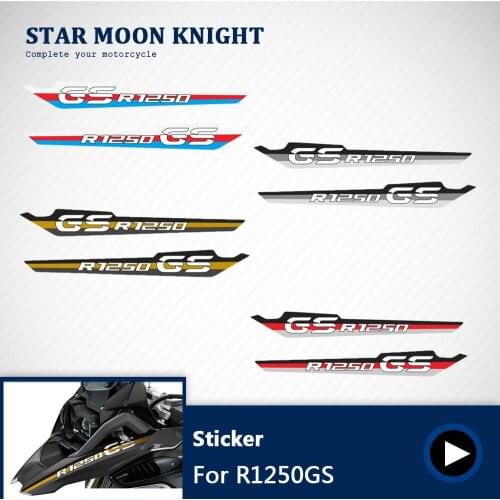 R1250 GS Sticker Emblem Set Waterproof for BMW R1250GS 2017 2018 2019 Motorcycle Accessories