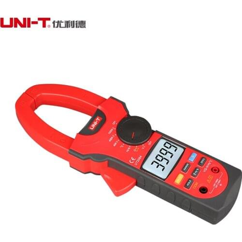 Sale promotion UNI-T UT208 AC DC Digital Clamp Meter True RMS Auto Range Ammeter Resistance Frequency Temperature Test