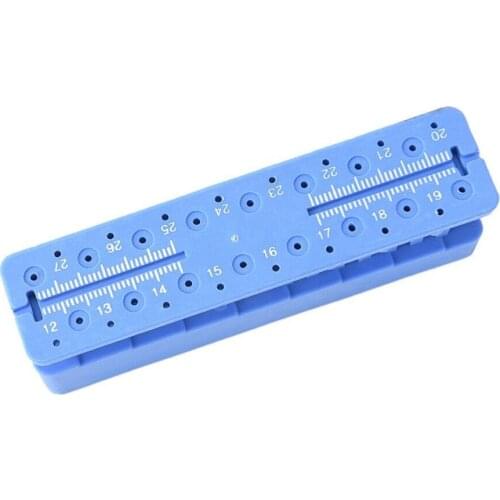Dentist Instrument Ruler Endo Measuring Autoclavable Endodontic Block Files
