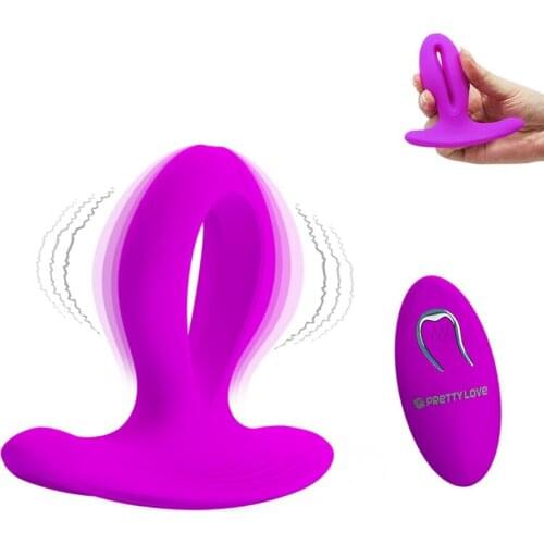 Quiet Panty Double Motor Vibrator Remote Control Portable Clitoral Stimulator Invisible Vibrating Egg Anal Sex Toys for Women