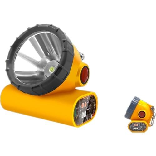 Explosion-proof headlights light long-range charge headset Waterproof miner coal miner hardhat small fishing