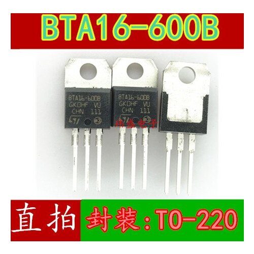 10pcs BTA16-600B TO-220