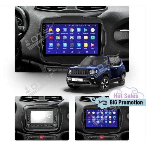 128G Carplay Multimedia Auto Stereo Android Player For Jeep Renegade 2014 2015 2016 2017 2018 GPS Navi Car Radio Video Head Unit