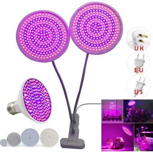 200 290 LED Plant Grow light full Spectrum indoor flower veg growing Phyto Lamp kit Hydro desk Fitolamp grow tent box lightingR1