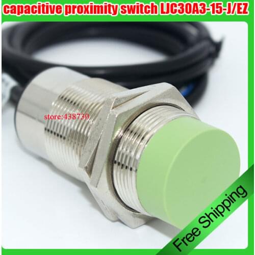 30mm capacitive proximity switch LJC30A3-15-J/EZ sensor detects wood metal transparent object 220V