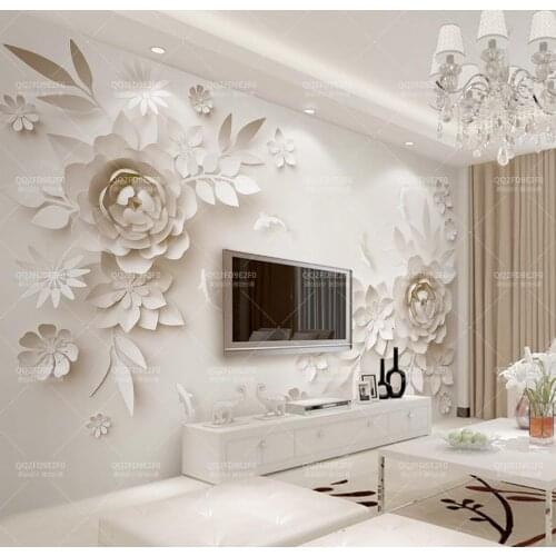 European Brief Wallpaper Modern Art wall murals For Tv Backdrop bedroom 3D wall murals wallpaper Home Decor