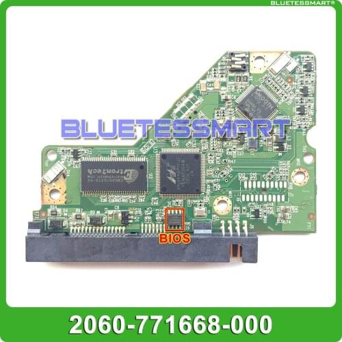 HDD PCB logic board 2060-771668-000 REV P1 for WD 3.5 SATA hard drive repair data recovery