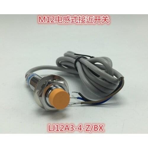 Inductive proximity switch LJ12A3-4-Z / BX 24V 36V DC three-wire NPN normally open M12 free shipping