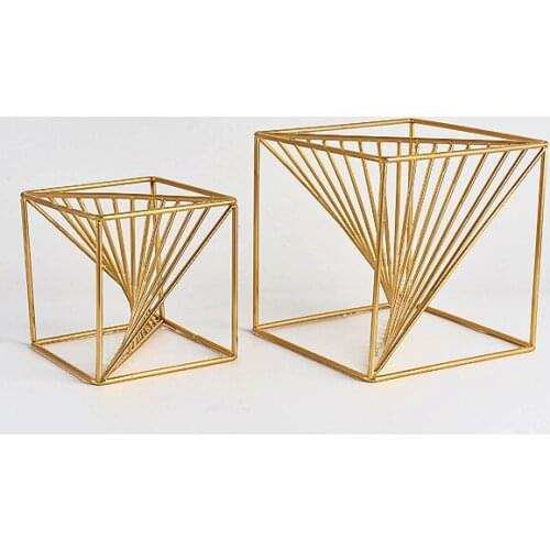 METAL PRODUCTS CREATIVE GEOMETRY WROUGHT IRON ORNAMENTS STUDY OFFICE CRAFTS WINE CABINET PORCH RETRO HOME DECORATIONS