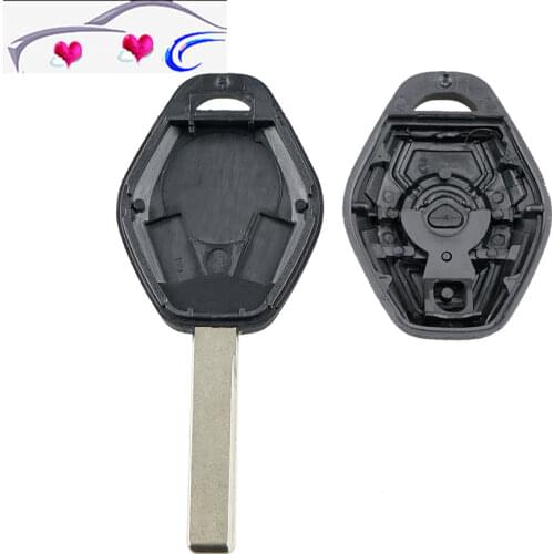 New Car Key Remote Fob Case Replacement Car Key Shell Cover Keyless Fob For BM W 1 3 5 6 7 Series X3 X5 Z3 Z4 car key shell