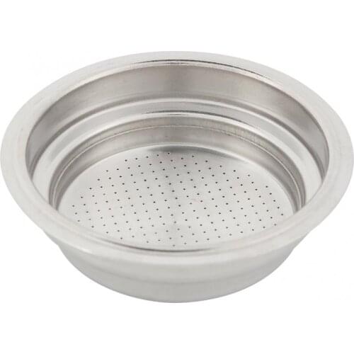 New Durable Food Grade Coffee Tea Mesh Filter Double Layer Stainless Steel Coffee Machine Sliver Basket Filter