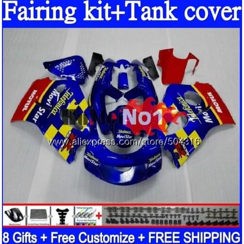 +Tank For SUZUKI SRAD GSXR 750 600 GSX-R600 62MC.23 GSXR750 GSXR600 96 97 98 99 00 1996 1997 1998 1999 2000 Black Blue Fairing
