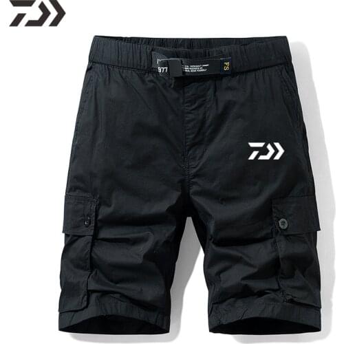 Fishing Daiwa Short Pants Summer Sport Cotton Men Fishing Pants Breathable Outdoor Sports Shorts Outdoor Pants Fishing Clothes