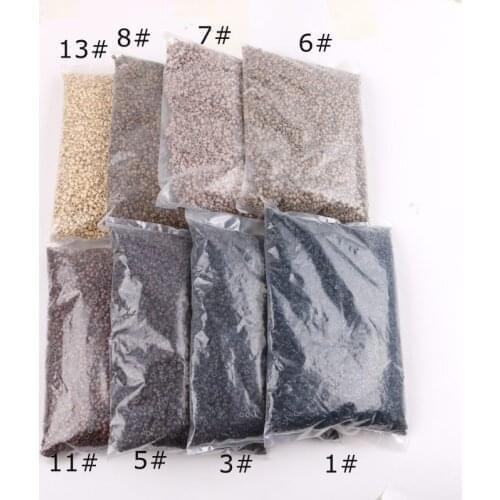 10000/bag 4.0mm Silicone Micro Link Tube Ring for Wig Hair Extensions Lined Beads Salon Tools 8 Colors Beaded