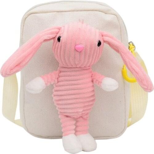 Canvas Womens Bag Lady Casual Crossbody Bag Fashion Mobile Phone Bag School Students Trend Shoulder Bag for Women