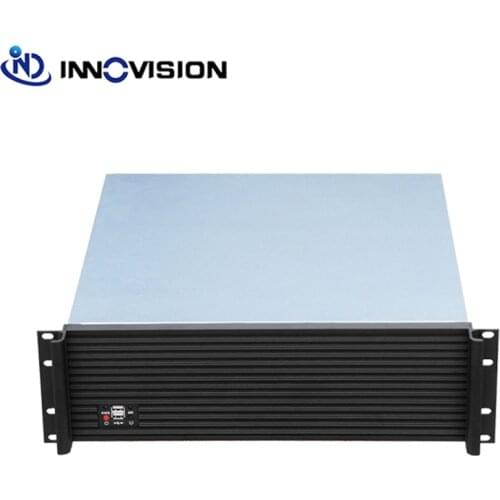Upscale Design Industrial computer case RC3500L with Aluminum Front-panel 3U rack mount chassis/server case