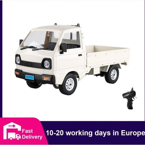 WPL D-12 RC Cars 1:10 4WD Remote Control Car 2.4GHz Suzuki Truck Climbing Car LED Lights Off Road RC Drift Car Toys for Kids