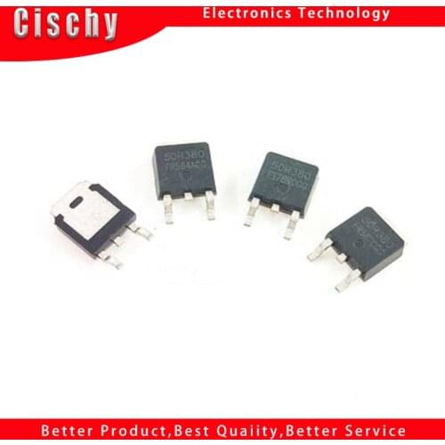 1pcs/lot 50R380P 50R380 Chip MOSFET TO-252 New spot Quality Assurance In Stock