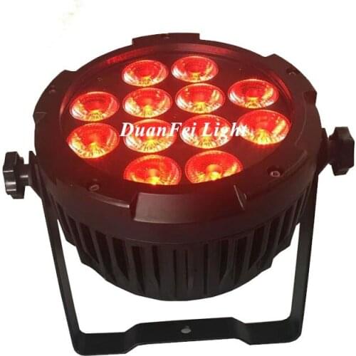 20pcs Stage Light LED Par 12X18W LED rgbwa uv par outdoor ip65 slim led par dmx rgbwa uv led 18watt lamp