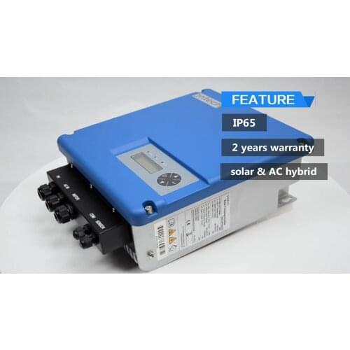 380V Input Voltage and Triple Output Type solar pump inverter