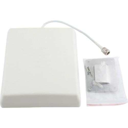 4 Pcs/ Lot 8 Dbi Gain 800-2500Mhz Panel Antenna Mobile Phone Panel Aerial for Receiving Signal for Phone Repeater