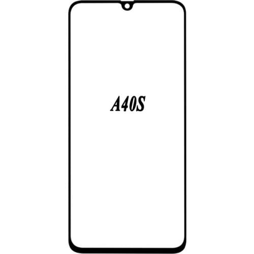 5pcs For Samsung A40S glass panel with OCA