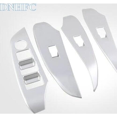 DNHFC Interior handrail lifting switch decorative sequins For Mazda CX-3 2015 2016 LHD car-styling