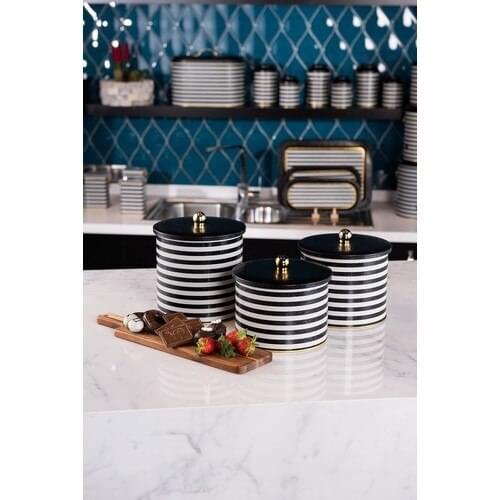 House Round Box 175 Knob Handle 3'lü Set