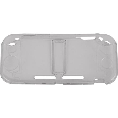 Crystal Transparent Case Protective Cover Environmentally Friendly PC Skin Fit for Nintendo Switch Lite Bracket Function