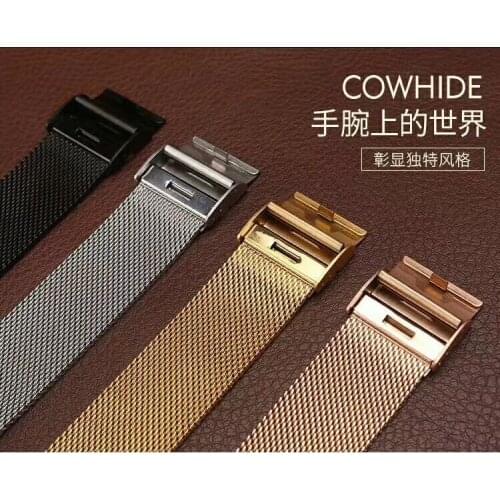 Metal Band for Samsung Galaxy watch 46mm Gear S3 bracelet Neo Live Ticwatch 1 pro zenwatch 1 2 pebble time Strap 22mm