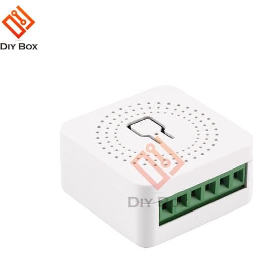 AC100-240V Wifi Mini Smart Switch Timer Wireless Switches Smart on-off device concealed Smart Home Automation with Tuya