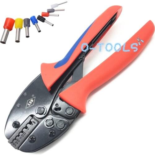 Cable ferrule manual crimping tool S-256GF crimper wire end sleeve insulated terminal crimping pliers 0.25-6mm²