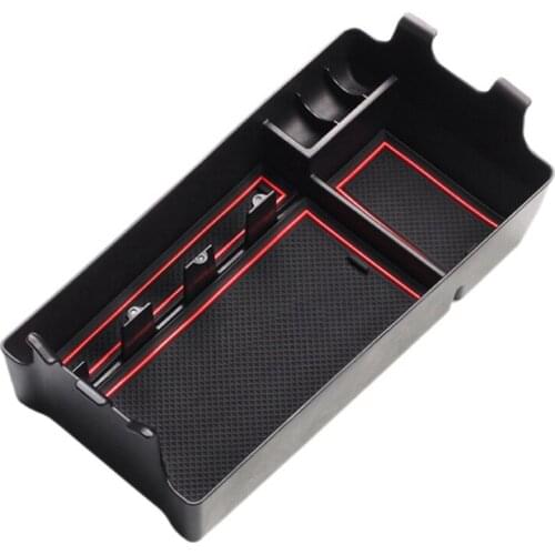 Car Center Console Organizer Storage Box Accessories Armrest Storage Box for Mercedes Benz E Class 2016-2020