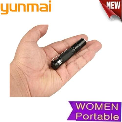 2018 New Portable Mini Penlight 2000LM LED Flashlight Torch Pocket Light Waterproof Lantern AAA Battery Powerful Led For Hunting