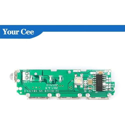 3 USB 5V 2A Mobile Power Bank Charger Module LED Indicator 3V to 5V Step Up Boost Power Module Lithium Battery Charging Board