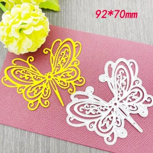 DIY butterfly knife dies 2020 new scrapbooking album Christmas card decoration craft stencil and stamp embossing navidad mold