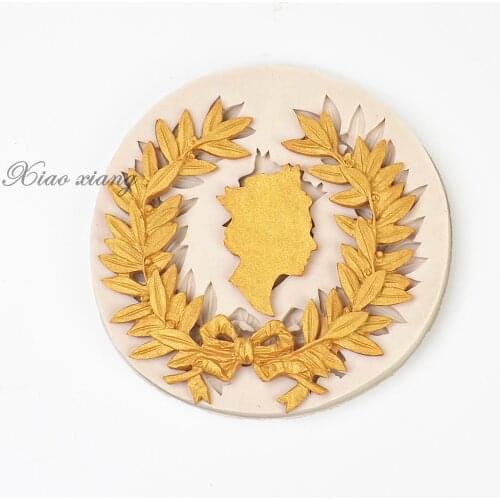 Flowers Shape Silicone Molds For Baking Cake Border DIY Decoration Chocolate Sugar Craft Polymer Clay Crafts 3D Mould Tools