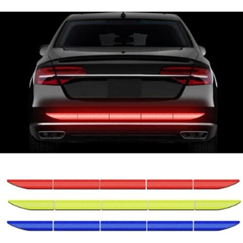 Reflectante Reflector Sticker Car Exterior Accessories Adhesive Reflective Tape Reflex Exterior Warning Strip Protect Car Body