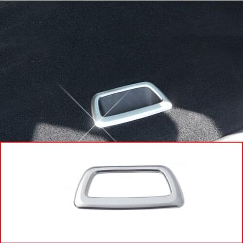 1pcs ABS Chrome Rear Tail Trunk Handle Trim Frame Decoration Cover For BMW 2 Series F45 F46 218i 2015-2017 Car Accessories