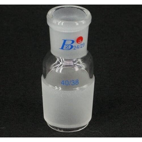 24/29 Female to 40# Male Joint Lab Glass Enlarging Transfer Adapter Glassware