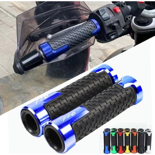 For Yamaha FZ 6 FZ6R FZ6 FAZER Motorcycle Accessories Universal 7/8'' 22MM Rubber Hand End Grip Bar handlebar Grips Handle Bar