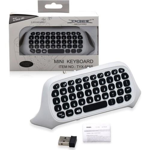 Wireless Keyboard ChatPad for Microsoft Xbox One QuickType Keyboard with USB Receiver For Xbox One Game Controller Gamepad